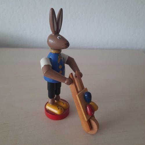 Osterhase mit schubkarre - mit, höhe