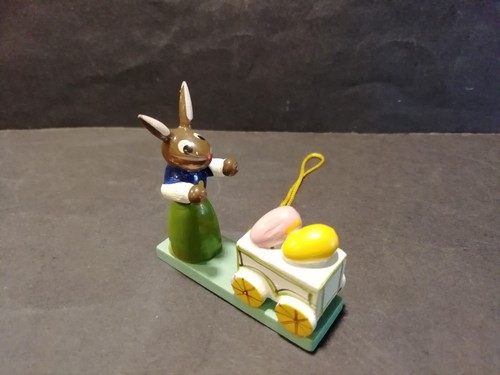 Häsin mit wagen hase figuren - mit,