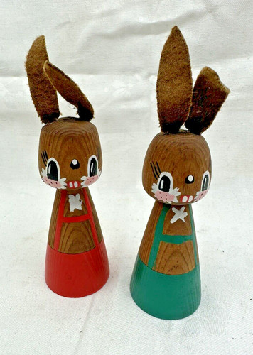 Ddr holz osterhasen stück - osterhasen, 2