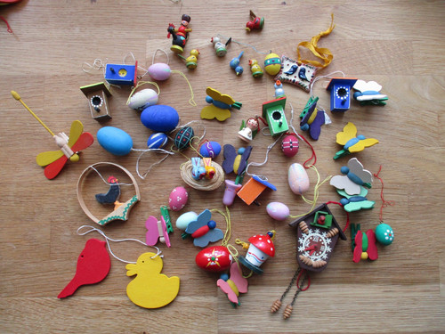 Teile osterschmuck - teile,