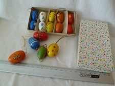 Ostereier aus Holz  in OVP von