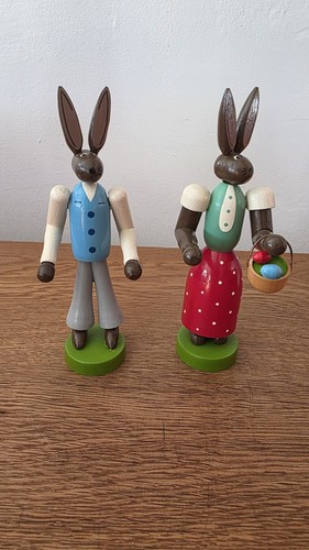 Osterhasen holzfigur - 2, osterhasen,