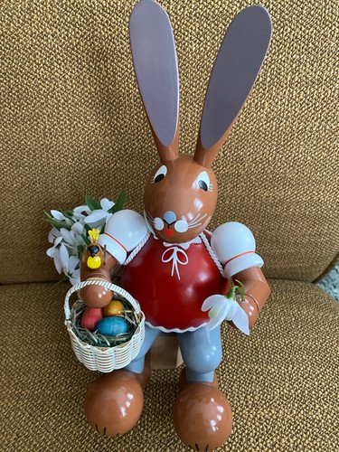 Osterhase sitzend erzgebirge - sitzend,