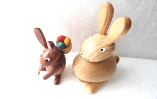 Erzgebirge osterhase hase - 2,