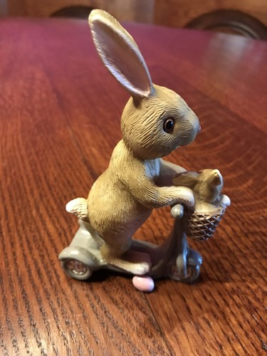 Osterhase mit baby auf - osterhase, roller