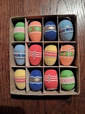 Holz 12 Ostereier OVP