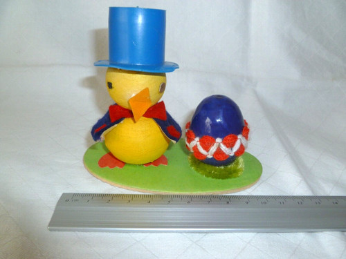 Osterdeko küken mit ei - osterdeko,