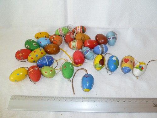 Verschiedene ostereier aus - ostereier,
