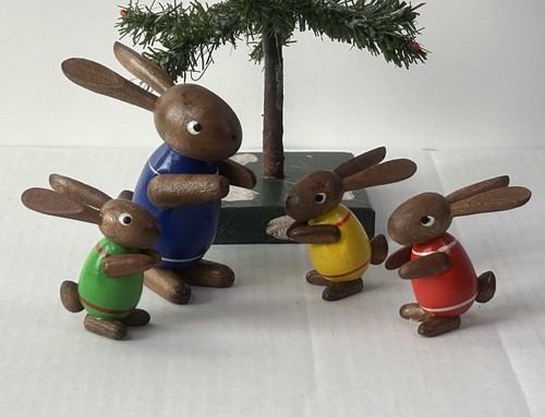 384 4 hasen - , osterhasen