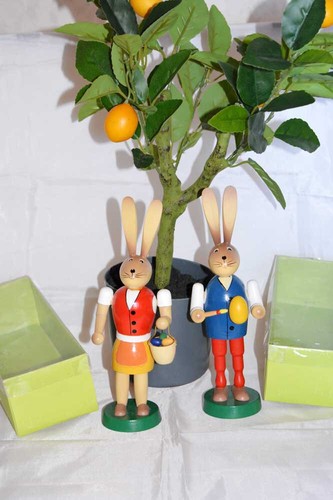 Osterhase hasenpaar - osterhase,