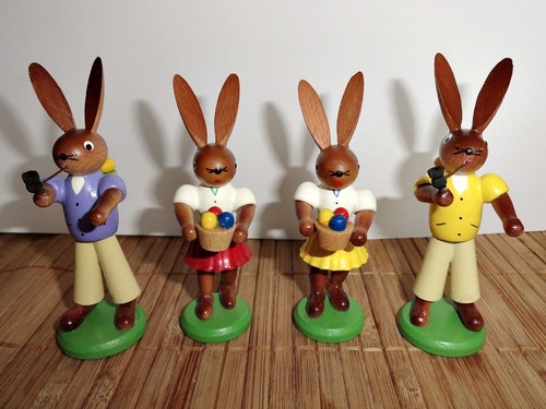 Vintage osterhasen figuren - -,