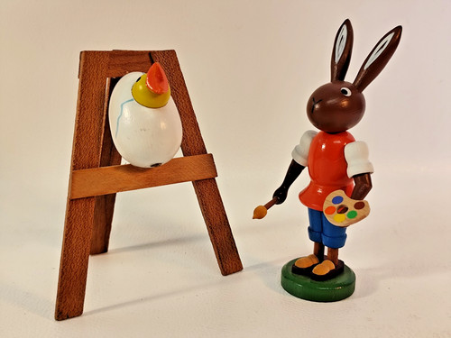 Osterhase küken erzgebirge - küken,