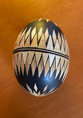 Osterei handgefertigt - osterei,