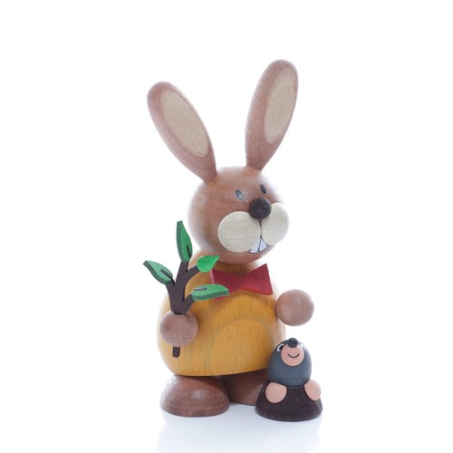 Osterdekoration osterhase mit - osterhase,