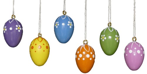 Ostereier set aus farbig - aus, 6